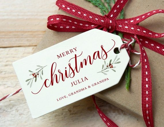 printable christmas tags
