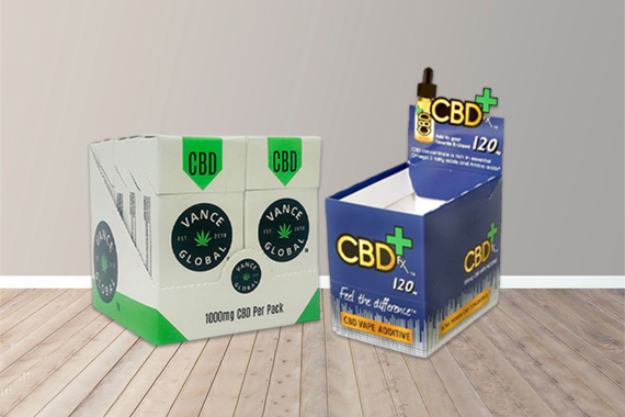 printed cbd display boxes