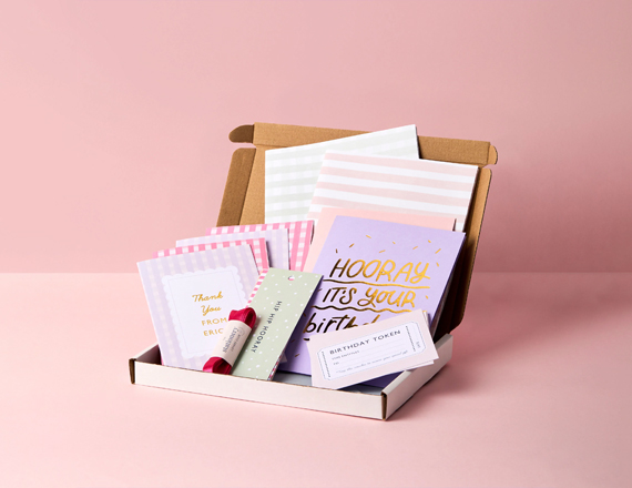 subscription box stationery