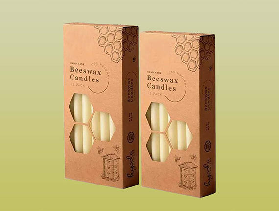 taper candle boxes bulk