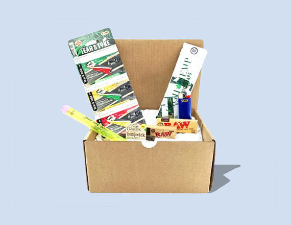 weed subscription box packaging
