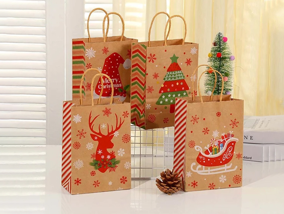 whole christmas paper bag