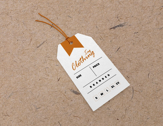 wholesale clothing hang tag