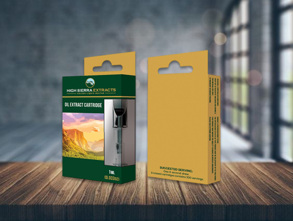 empty vape packaging Custom Empty Vape cartridge Packaging main image 1
