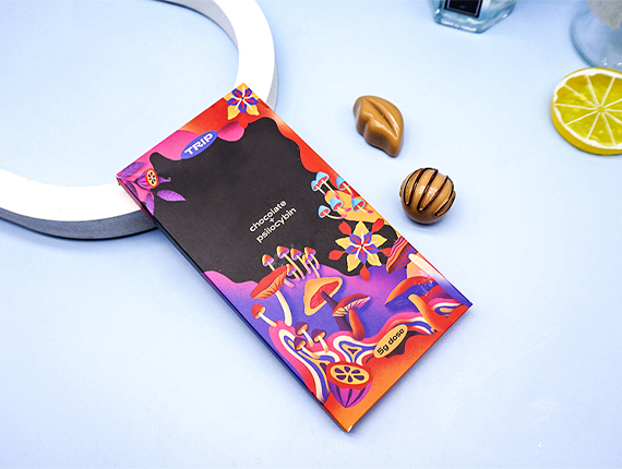 wholesale mushroom chocolate bar packaging