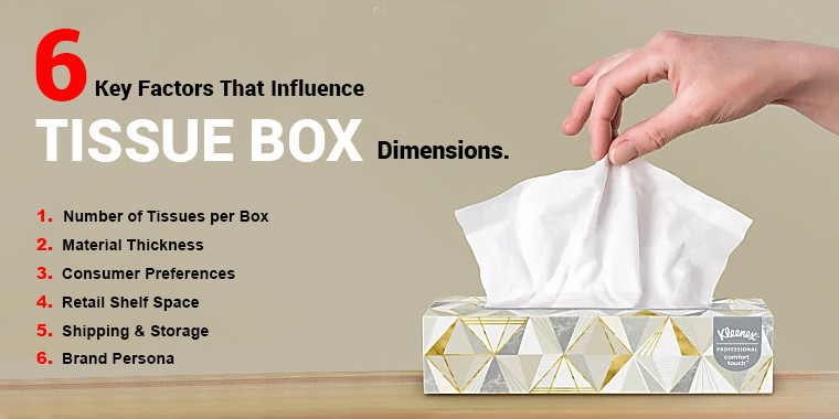 6 factors that influence tissue box dimensions