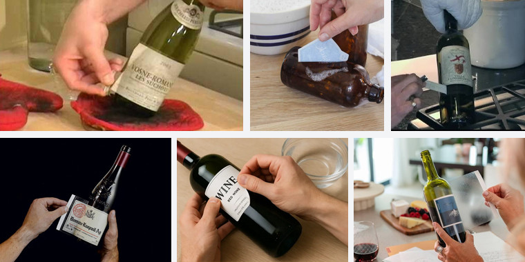 7 best methods to remove labels from wine bottle