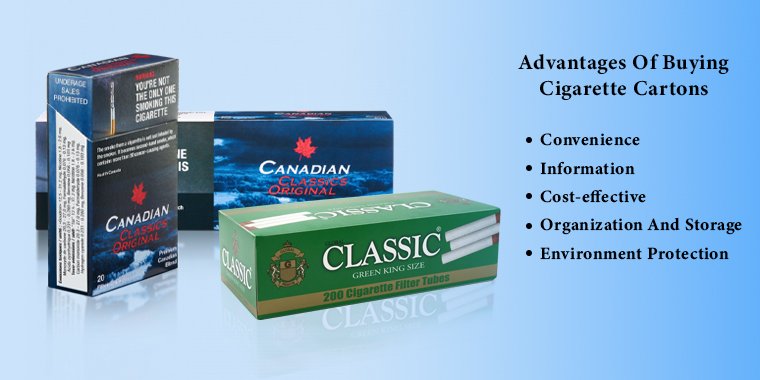 advantages of cigarette cartons
