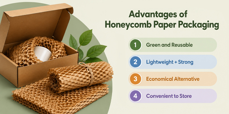 advantages of honeycomb paper