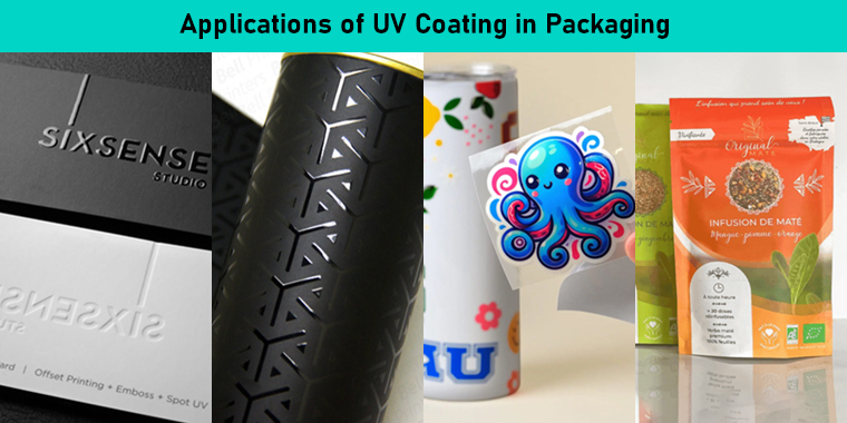 application of uv coating on packaging