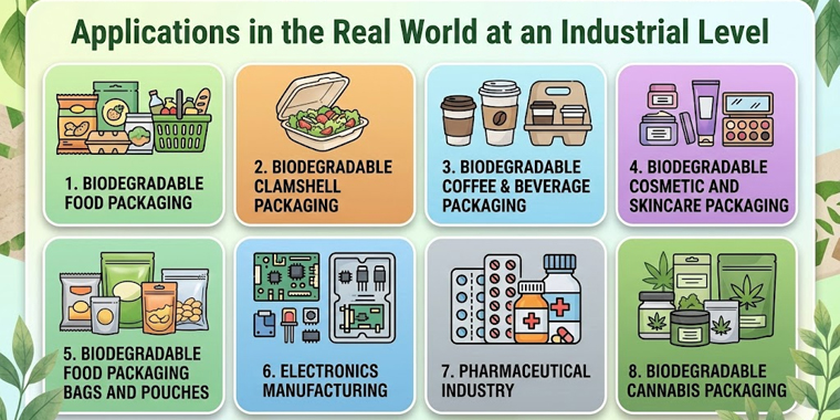 applications of biodegradable packaging in the real world