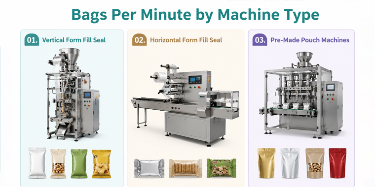 bags per minute by machine