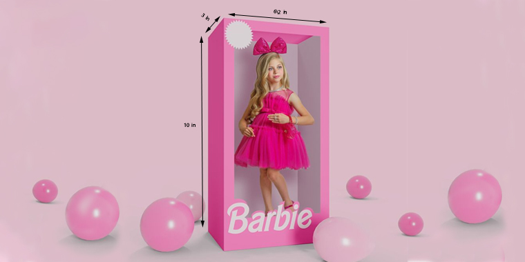 barbie box dimensions