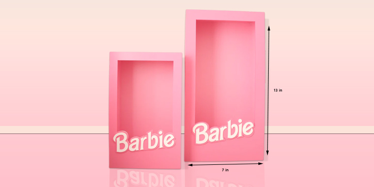 barbie box with dimensions