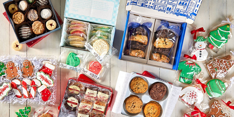 christmas gift box for cookies