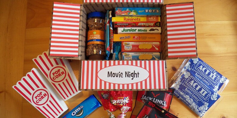 christmas movie night box