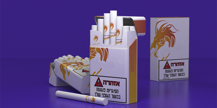 cigarette pack size