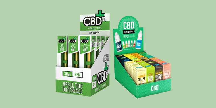 Custom CBD capsules boxes