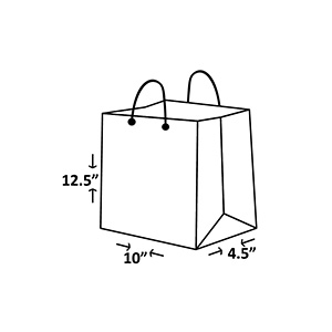 measurement of paper bag