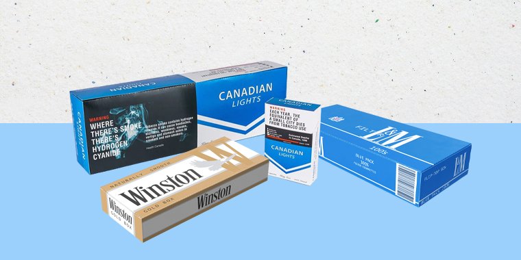 Types Of Cigarette Cartons