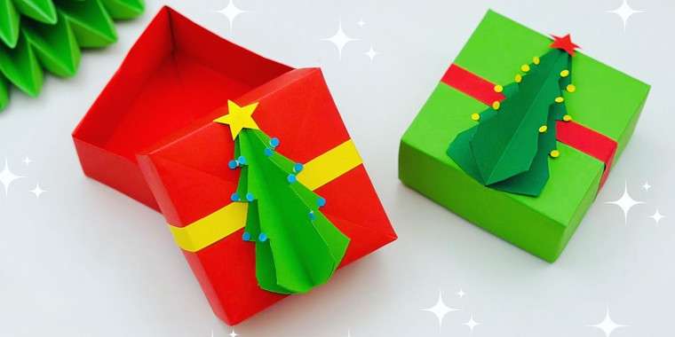 diy craft christmsa gift box