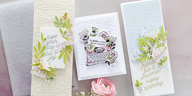 embossed designs colouring