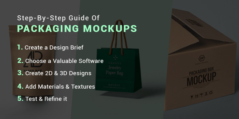 how to create packaging mockup