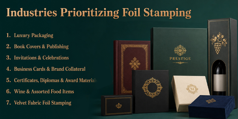 industries prioritizing foil