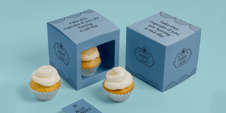 innovative shapes for custom cupcake boxes