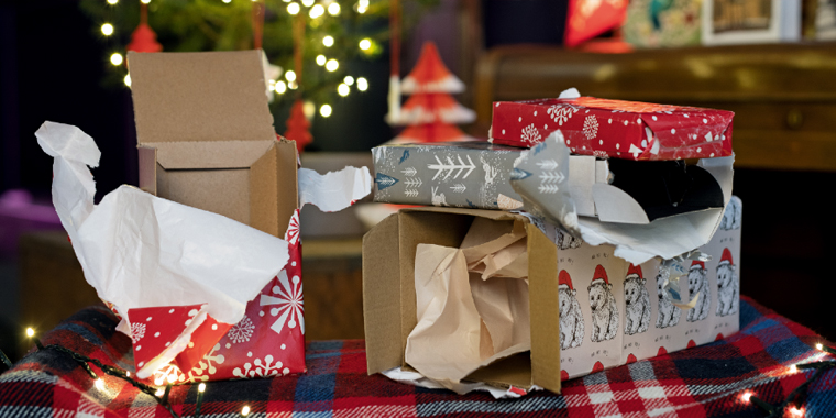 is christmas gift wrapper recyclable