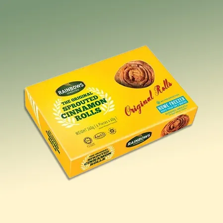 premium cinnamon roll packaging