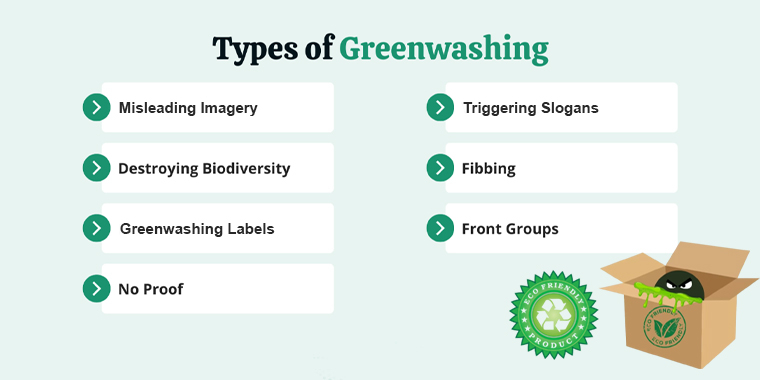 popular types 0f greenwashing