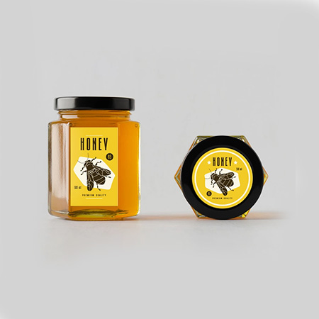 printed honey labels