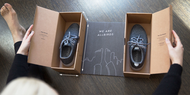 shoe box dimensions for men