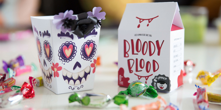 spooky halloween packaging ideas