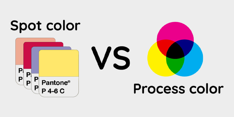 spot colors vs process colors