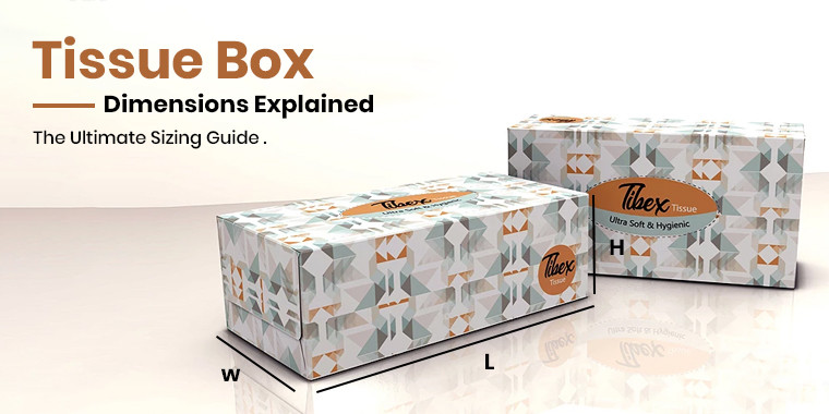 tissue box dimensions