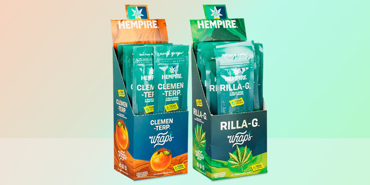 top packaging designs for hemp wraps