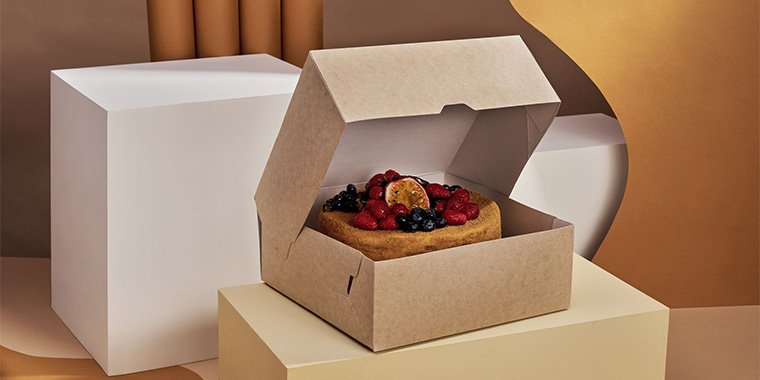 types of cake boxes