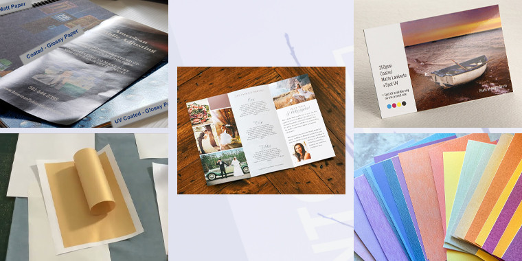 types of coated paper