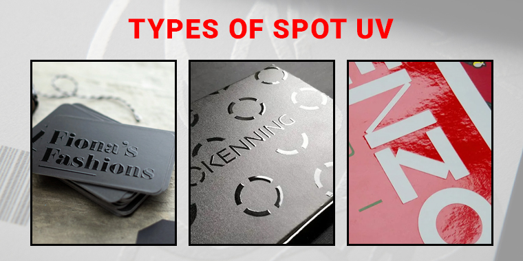 types of spot uv