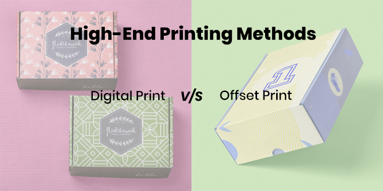 utilize high end printing on packaging