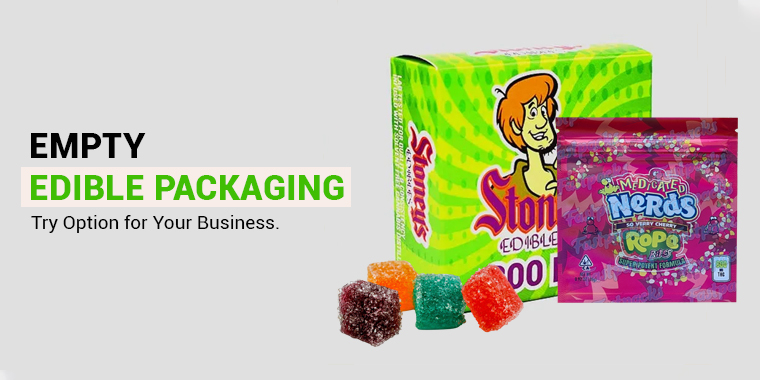 why custom made empty edible packaging is gamechanger