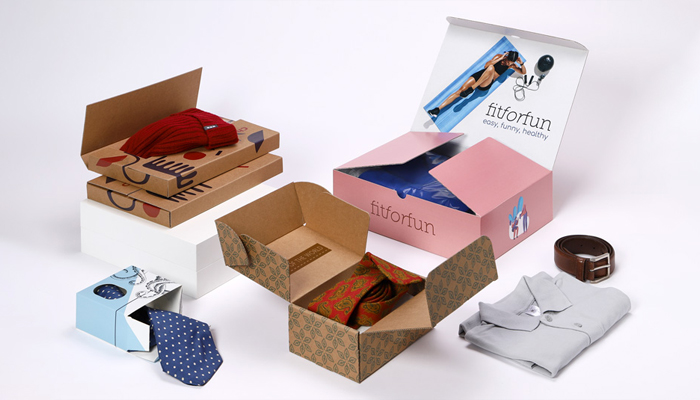custom printed apparel boxes