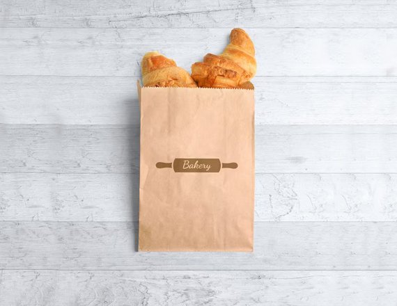 bakery bags with window