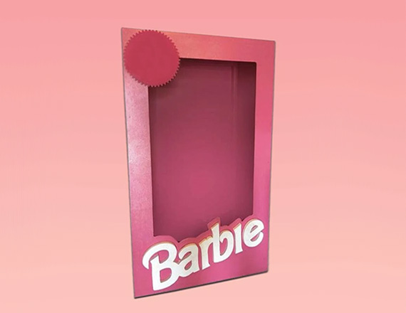 barbie doll packaging