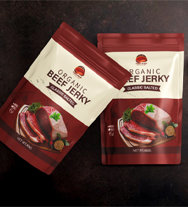 beef jerky packaging