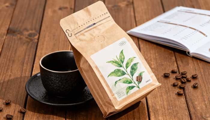 colorful coffee bags