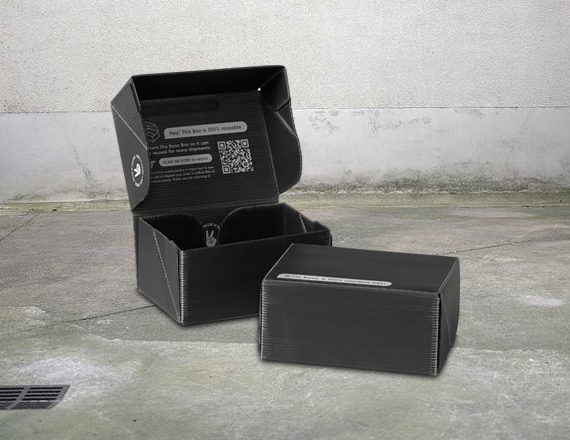black 8x6x4 Boxes