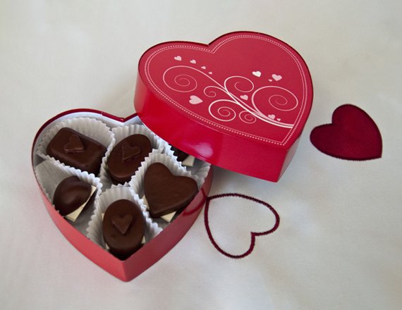 box valentine candy